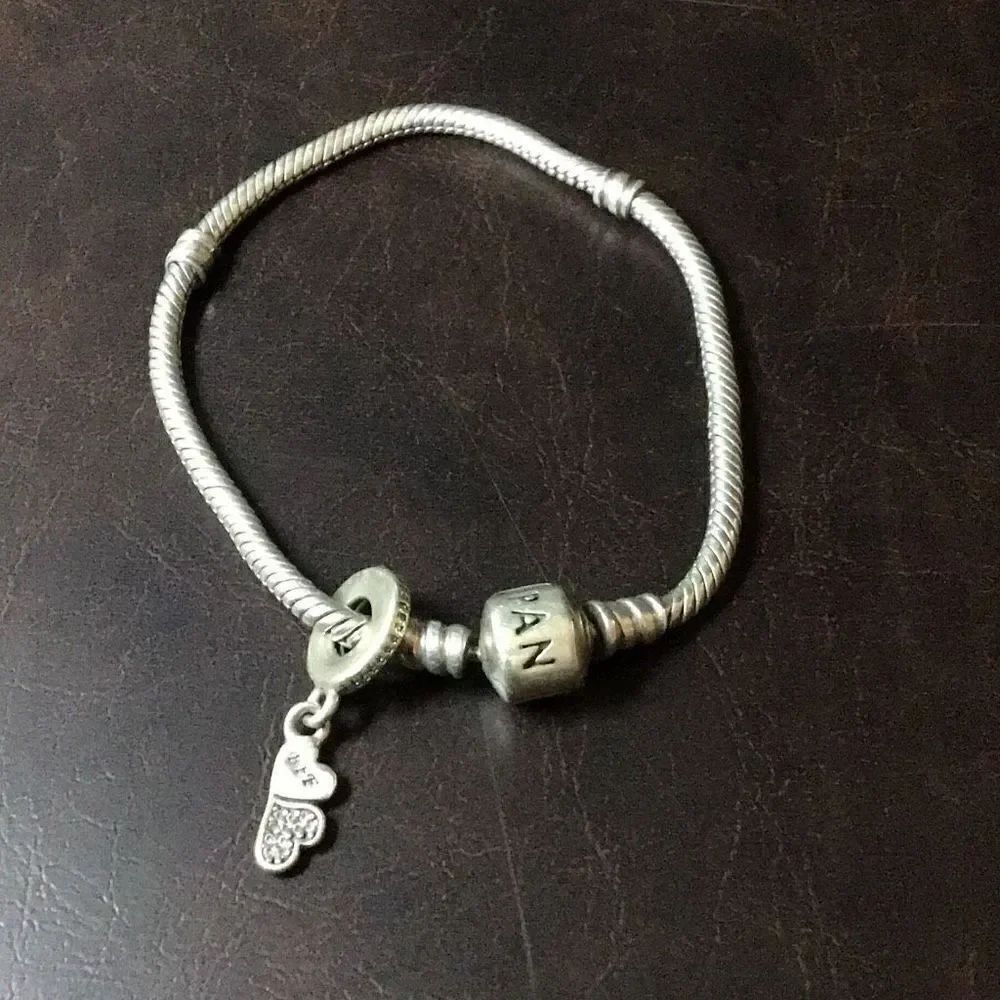 Beautiful Pandora bracelet with BFF charm